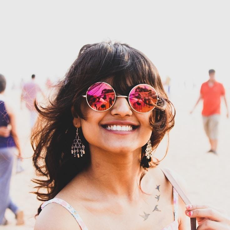 Portrait of Asha Kapoor, group coordinator and fusion cooking expert